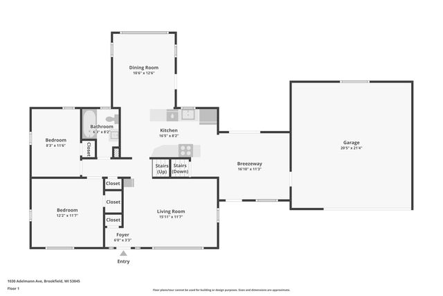 1030 Adelmann AVENUE, Brookfield, WI 53045