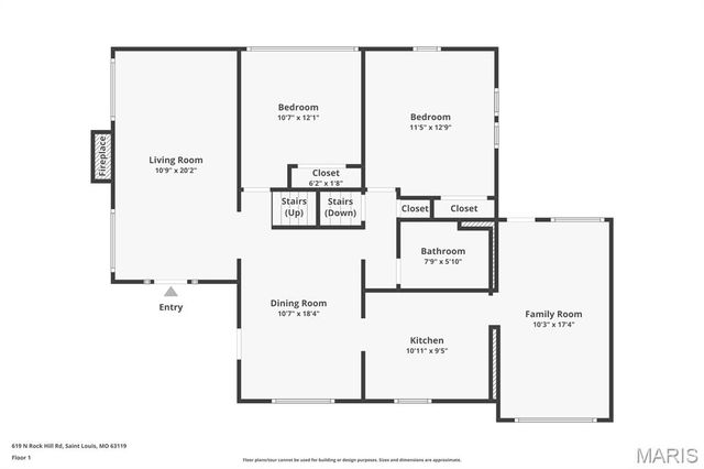 619 N Rock Hill Road, Rock Hill, MO 63119