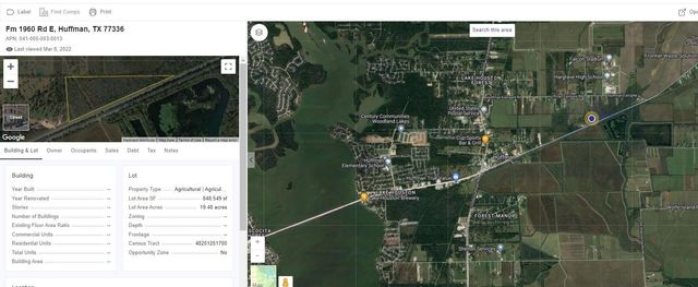 0 Fm 1960 E Fm 1960 Road E, Huffman, TX 77336