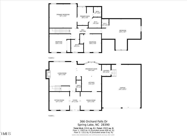 366 Orchard Falls Drive, Spring Lake, NC 28390