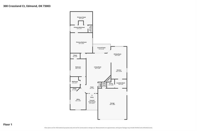 300 Crossland Court, Edmond, OK 73003