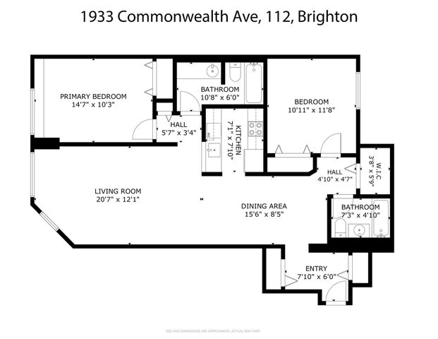 1933 Commonwealth Avenue 112, Boston, MA 02135