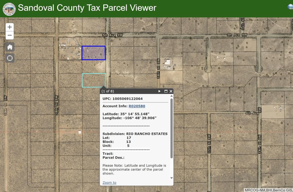 Lot 17 37th Street SW, Rio Rancho, NM 87124