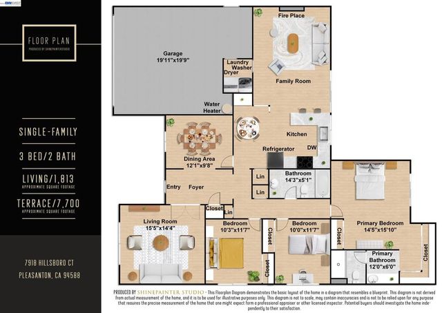7918 Hillsboro Ct, Pleasanton, CA 94588