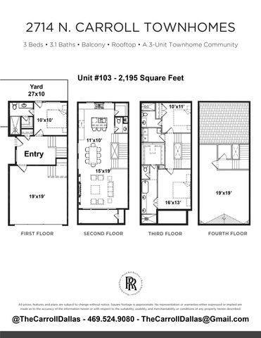 2714 N Carroll Avenue 103, Dallas, TX 75204