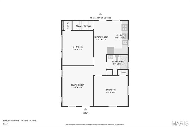 5532 Lansdowne Avenue, St Louis, MO 63109