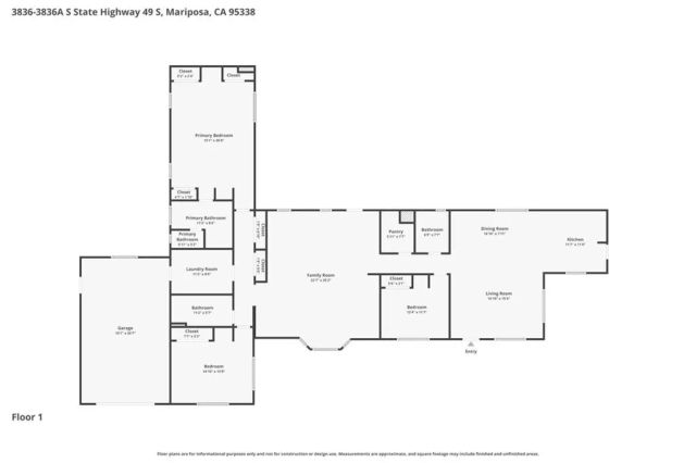3836 State Highway 49 South, Mariposa, CA 95338
