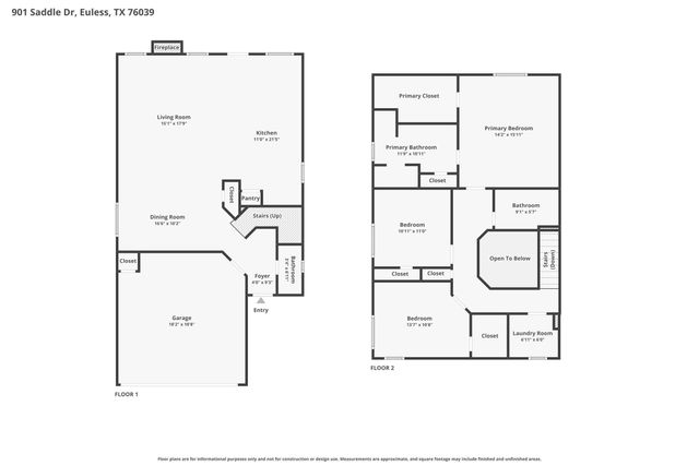 901 Saddle Drive, Euless, TX 76039