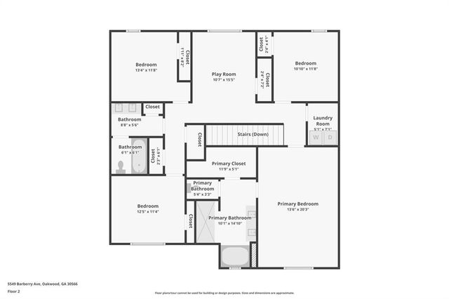5549 Barberry Avenue, Oakwood, GA 30566