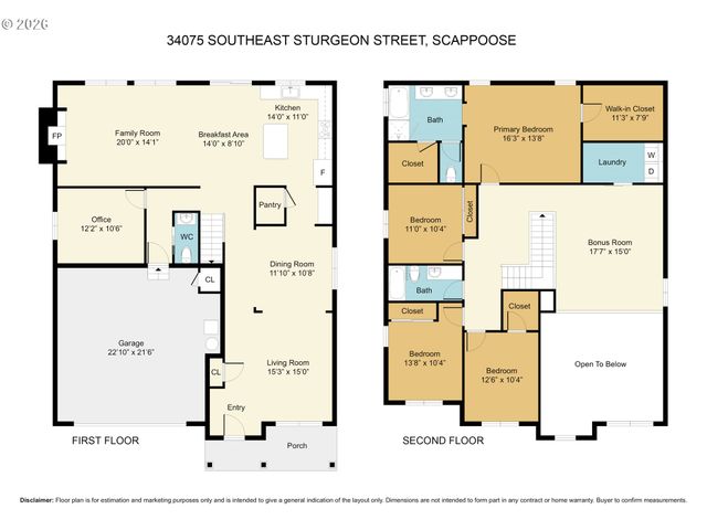 34075 Se STURGEON St, Scappoose, OR 97056