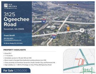 3125 & 00 Ogeechee Road, Savannah, GA 31405