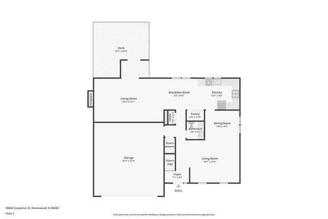 18604 Carpenter Street, Homewood, IL 60430