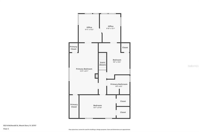 932 N MCDONALD STREET, Mount Dora, FL 32757