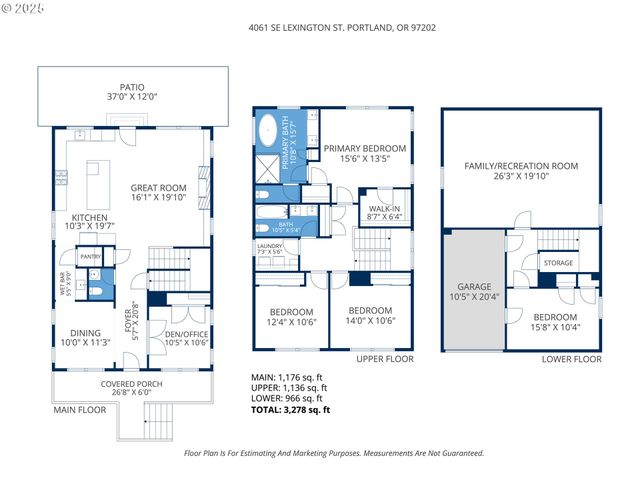 4061 Se LEXINGTON St, Portland, OR 97202