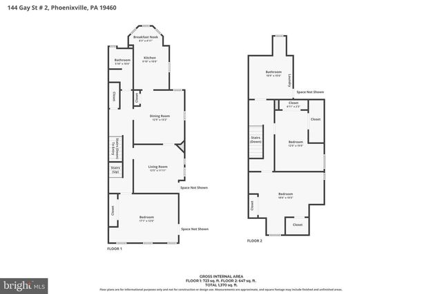 144 GAY ST, Phoenixville, PA 19460
