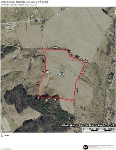 5297 Comers Rock Road, Elk Creek, VA 24326