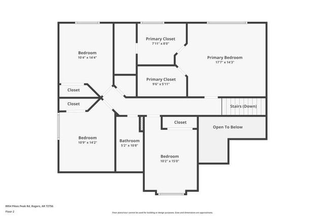 8954 Pikes Peak Road, Rogers, AR 72756