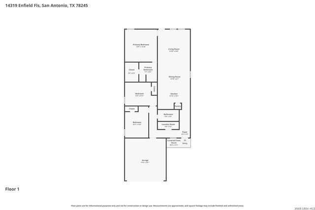 14319 ENFIELD FLS, San Antonio, TX 78245