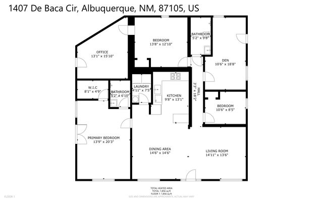 1407 De Baca North Circle SW, Albuquerque, NM 87105