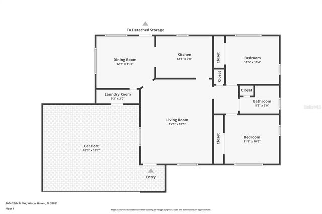 1604 26TH STREET NW, Winter Haven, FL 33881