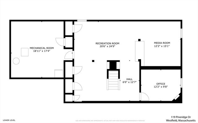 119 Pineridge Drive, Westfield, MA 01085