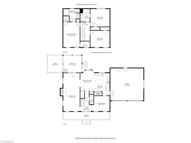 1204 Bebb Willow Lane, Lewisville, NC 27023