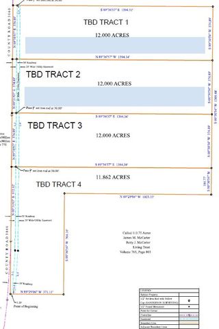 TBD Tract 2, 12Acres County 3060, Bonham, TX 75418