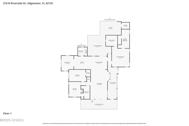 210 N Riverside Drive, Edgewater, FL 32132