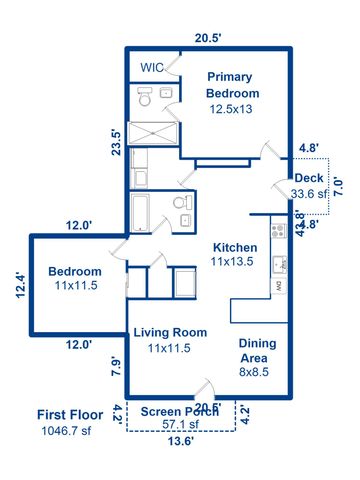112 W West Huron Avenue, Folly Beach, SC 29439