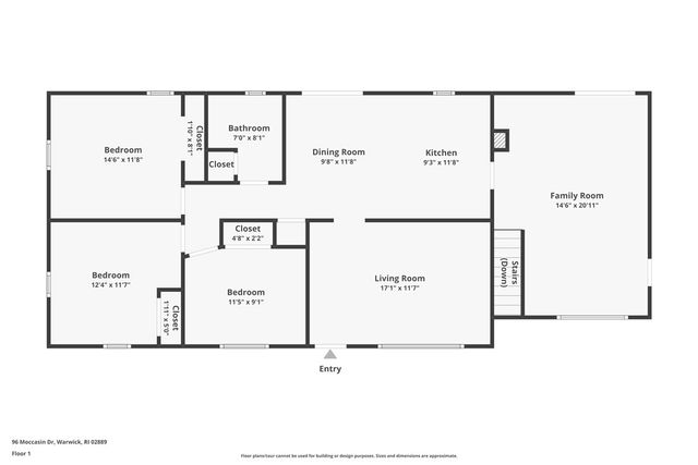 96 Moccasin Drive, Warwick, RI 02889