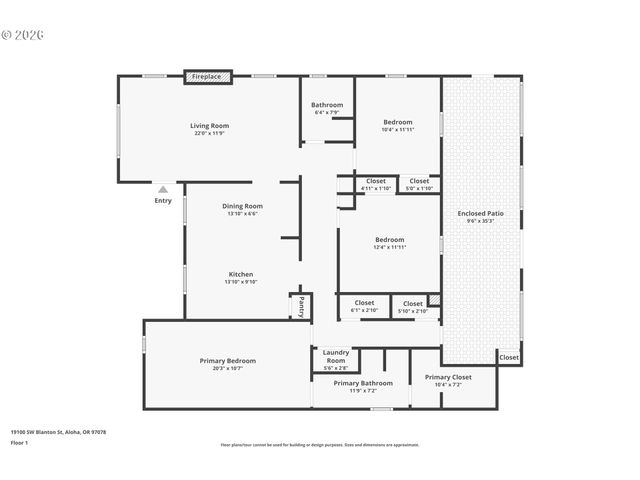 19100 Sw BLANTON St, Beaverton, OR 97078