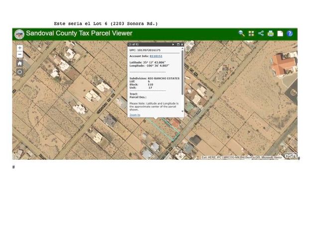 2203 Sonora Road NE, Rio Rancho, NM 87144