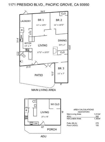 1171 Presidio Boulevard, Pacific Grove, CA 93950