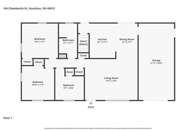 104 Chamberlin Drive, Hamilton, OH 45013