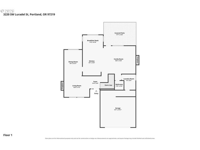 3220 Sw LURADEL St, Portland, OR 97219