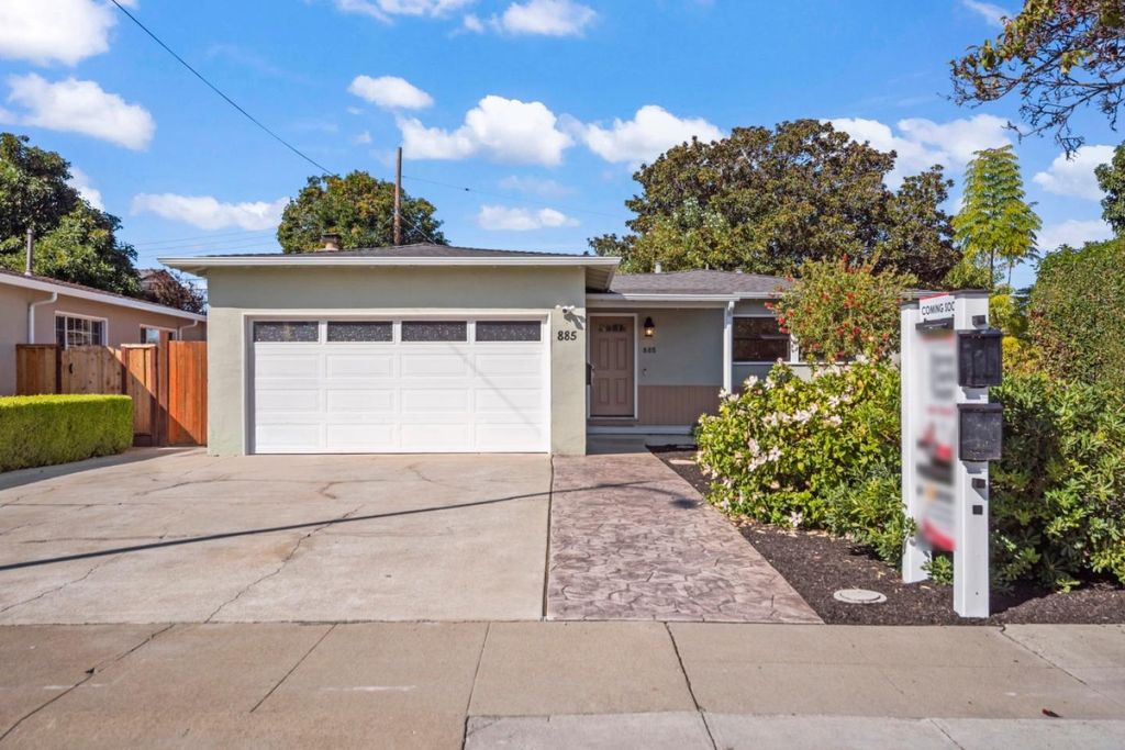 885 Coachella Avenue, Sunnyvale, CA 94085