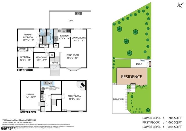 75 Hiawatha Blvd, Oakland Boro, NJ 07436