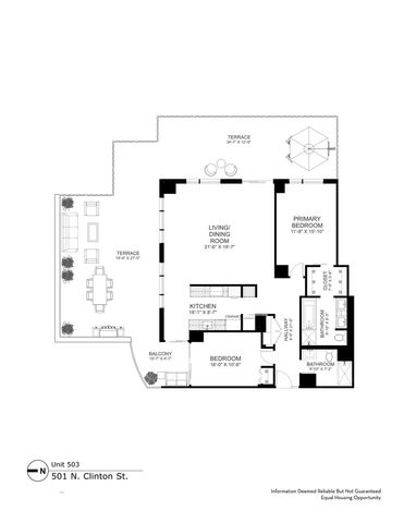 501 N Clinton Street 503, Chicago, IL 60654