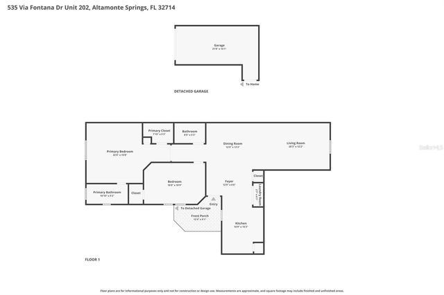 535 VIA FONTANA DRIVE 202, Altamonte Springs, FL 32714