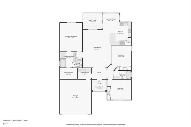 102 Callie ST, Smithville, TX 78957