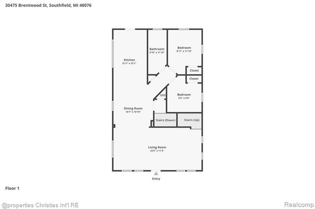 30475 Brentwood Street, Southfield, MI 48076