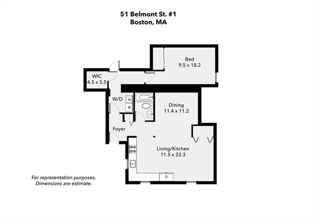51 Belmont St 1, Boston, MA 02129
