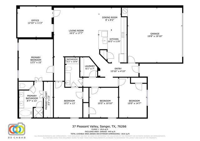 37 Pleasant Valley, Sanger, TX 76266