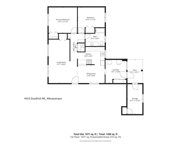 4413 Goodrich Avenue NE, Albuquerque, NM 87110