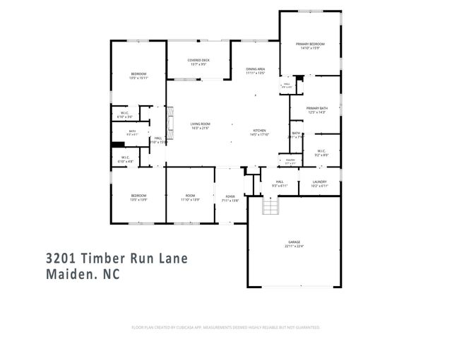 3201 Timber Run Lane, Maiden, NC 28650