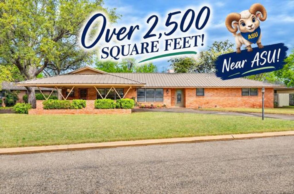Image 1 of property listing at 2504 Douglas Drive, San Angelo, TX 76904