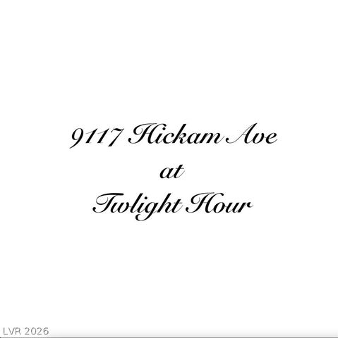 9117 Hickam Avenue, Las Vegas, NV 89129