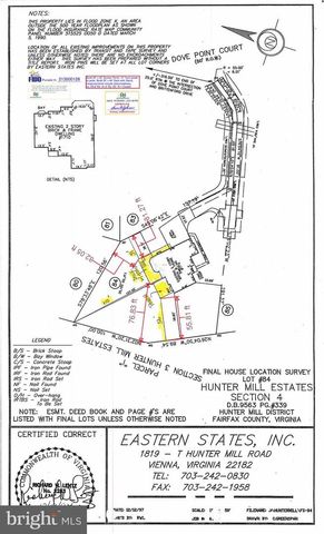 1710 DOVE POINT CT, Vienna, VA 22182