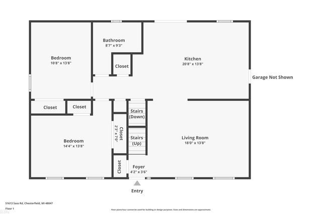 51613 Sass Road, Chesterfield, MI 48047