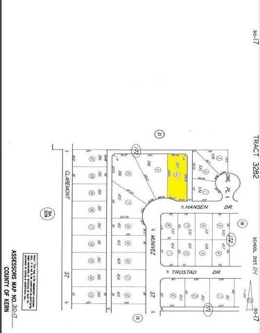 Hansen St & Munivez St, California City, CA 93505